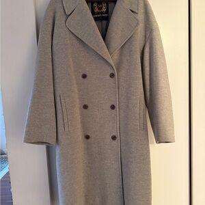 Sunday Best Light Gray Fitzroy Coat (size 3)
